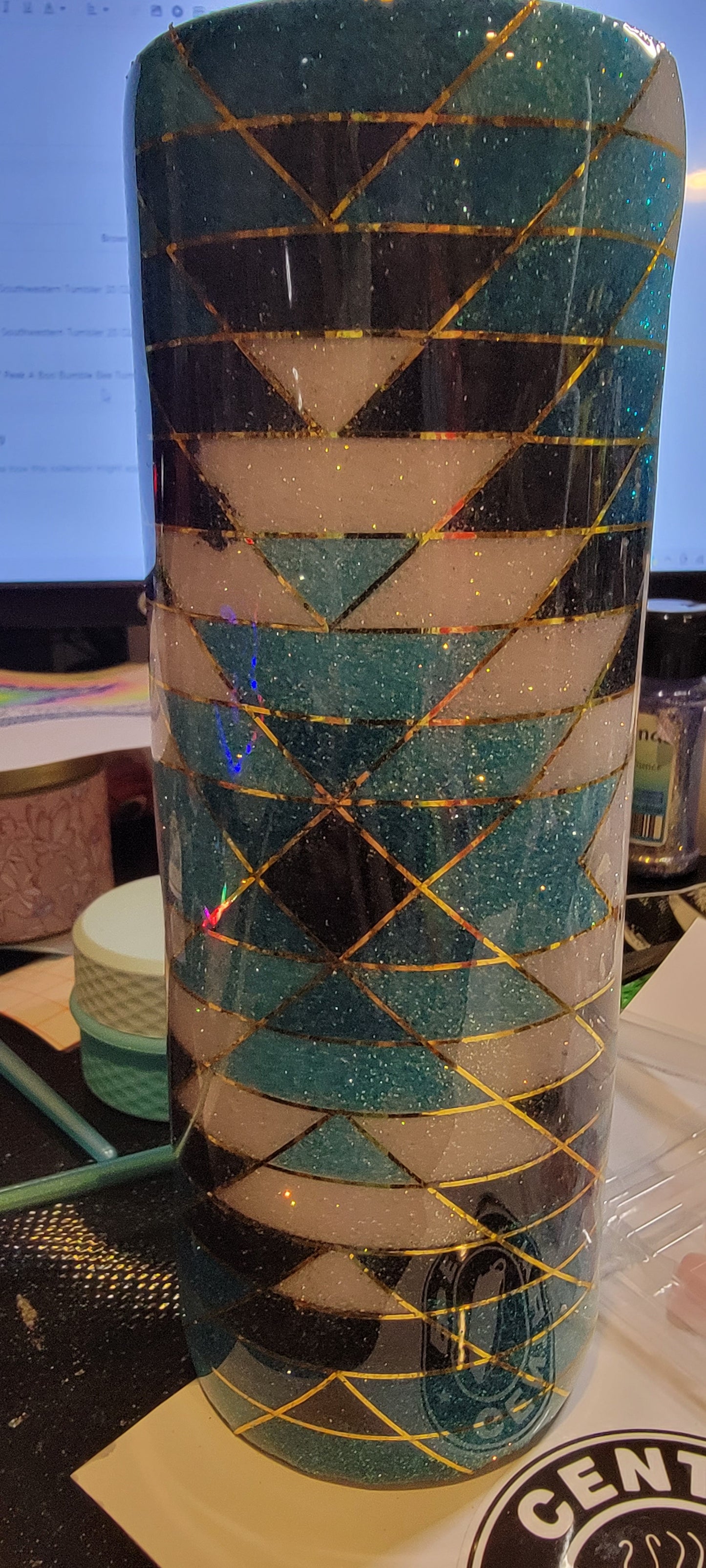 *CUSTOM* Southwestern Tumbler 30 OZ